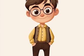 do cartoon character for you