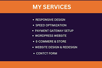 be your elementor expert for wordpress website design, redesign, landing page