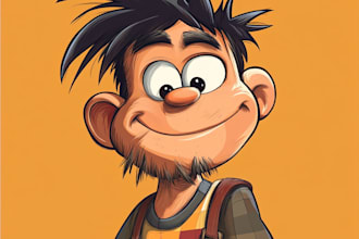 design custom cartoon character