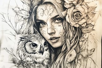 create an custom tattoo design