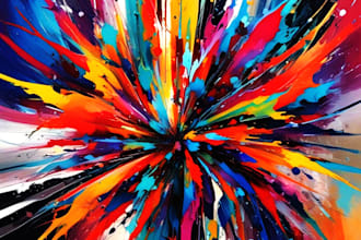 do an design abstract album cover art for you