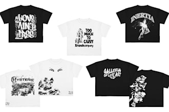 design monochrome streetwear for your clothing brand