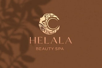 design a feminine logo for your beauty, spa, or cosmetics brand