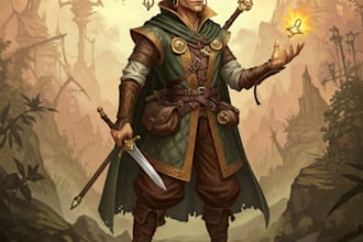ake your manga, anime and dnd character come alive