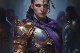 design an amazing d and d character for you