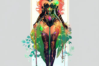 make character art for games and game character art