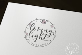 design a luxury photography signature logo for your brand