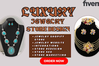 design jewelry shopify store luxury jewelry website jewelry store