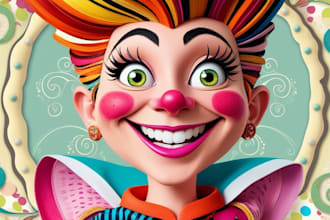 do a cartoon portrait