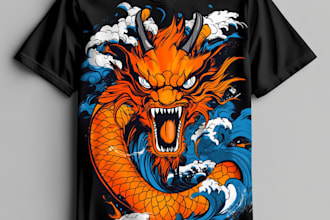 draw typography clothing graphic design
