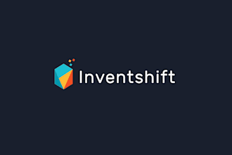create a colorful, eye catching 3d abstract logo design