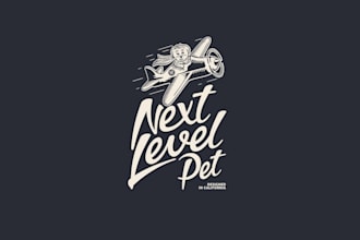 design a classic hipster retro vintage logo for your brand