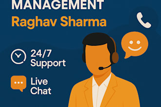 provide professional customer services including chat,email,call support