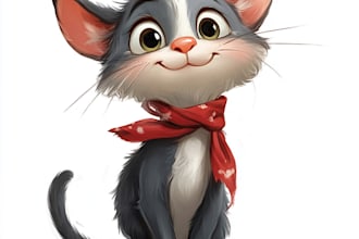 do cartoon portrait drawing in disney style