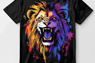 do bulk t shirt designs for merch and printful