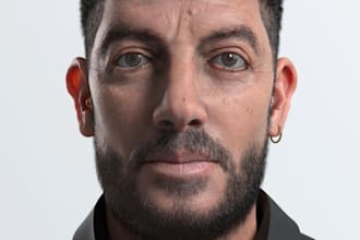 do 3d hyper realistic metahuman character, 3d realistic character for game