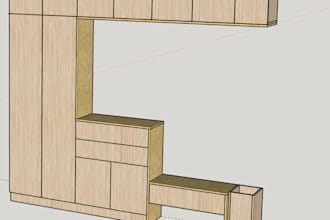 draw and model your furniture and woodworking projects