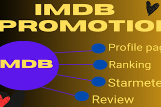 edit, set up a verified imdb profile starmeter for you