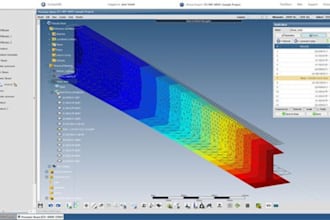 perform fea structural analysis and cfd simulations using ansys and femap