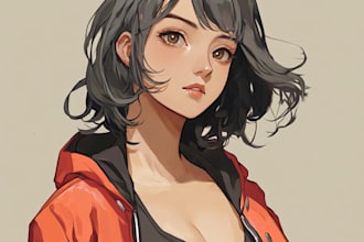 draw cute anime chibi character art kawaii from