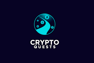 design a 3d coin, bitcoin, or custom crypto token logo