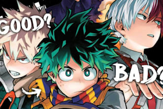 draw custom manga, comic, anime, webtoon pages and jrpg style