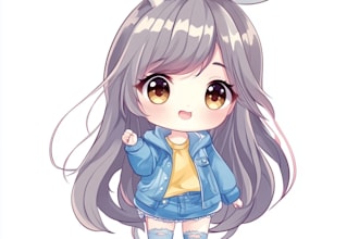 draw your roblox or oc character in anime style