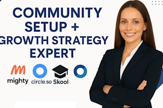 set up skool online course community, kajabi, skool community, circle so