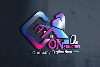 do roofing, home renovation, remodeling and handyman logo