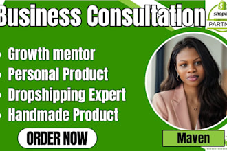 be your shopify mentor  ecommerce consultant dropshipping expert shopify store