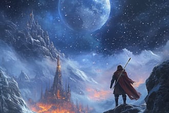 design artistic poetry book cover, fantasy, horror, novel