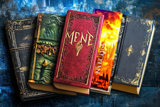 design amazing fantasy book cover