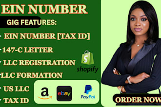 get your ein number tax id with 147c letter from irs