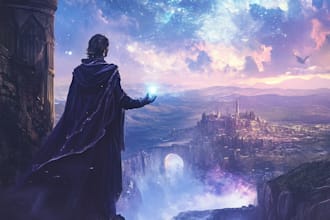do fantasy book cover, thriller book cover design