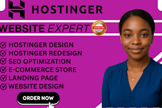 build hostinger website design hostinger website redesign develop hostinger