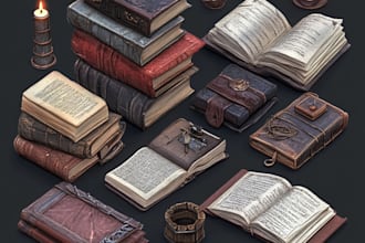 make character, object and props dnd