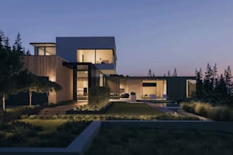 do 3d house resort, resort hotel, cabana, tiny house, penthouse design