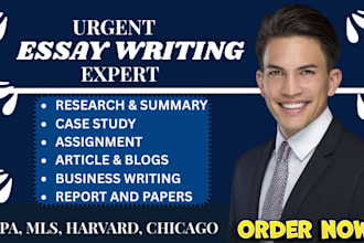do research and summary, urgent essay writing, article writing, case studies