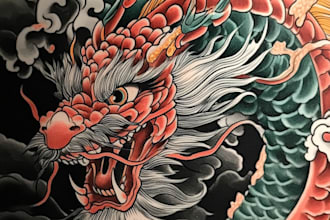japanese traditional tattoo design