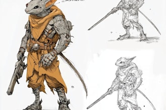 design characters concept art