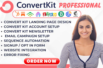 convertkit email template kit newsletter beehiiv convertkit email marketing kit