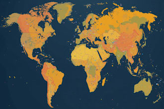 do vector map illustration and design