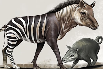 create realistic animal illustration