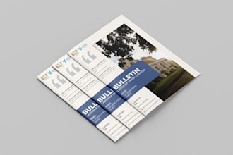 design a professional and modern catalog and brochure for your brand