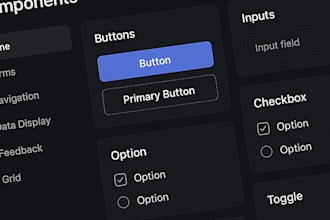 high quality UI components, modals, and more in figma