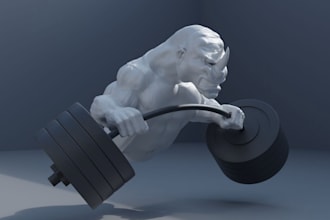 sculpt 3d model, toys, action figure and character for 3d printing