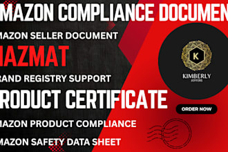 create amazon compliance documents product certification seller verification