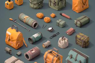 create game art props, icons, items, objects