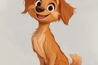 draw your portrait into a disney style cartoon