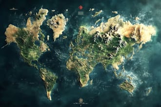 create an fantasy map for your dnd game